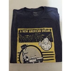 Fallout 4 Vault Boy A New American Dream T-Shirt 3XL Loot Wear NWOT